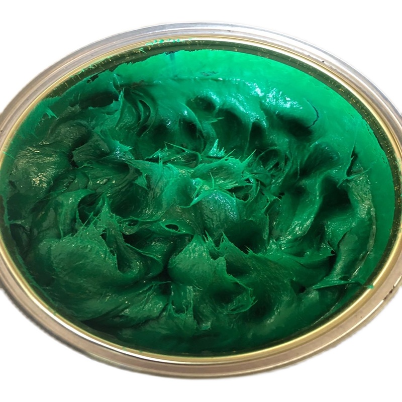 中瀚民福绿色玻璃钢玻璃丝纤维灰原子灰耐高温合金灰钣金腻子2kg