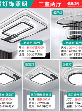 2026年新款轻奢LED客厅吸顶灯