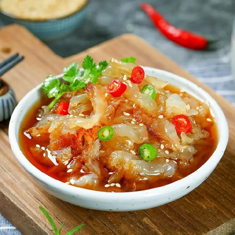 【下单立减30元】精品海蜇头开袋即食海蜇无沙新鲜海蛰下酒凉拌菜