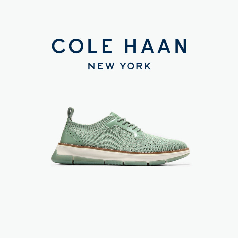 Cole Haan/歌涵 轻便女士系带针织透气休闲单鞋舒适百搭 W35723