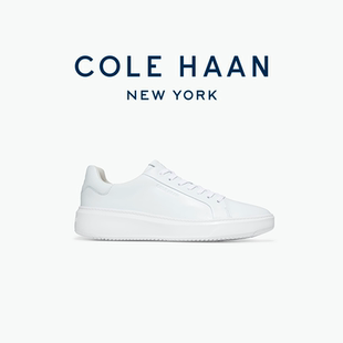 Haan 休闲鞋 歌涵 子时尚 C35573 简约低帮白色百搭鞋 Cole