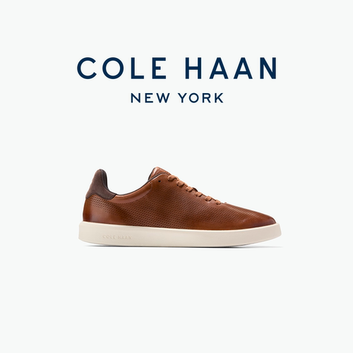 Cole Haan/歌涵 商务休闲系带舒适百搭男士板鞋皮鞋C40603 C40604