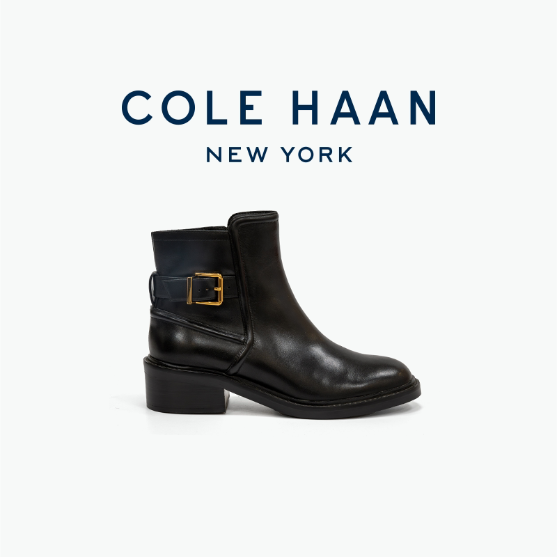 Cole Haan/歌涵 女士休闲轻便牛皮舒适休闲靴子 W33481