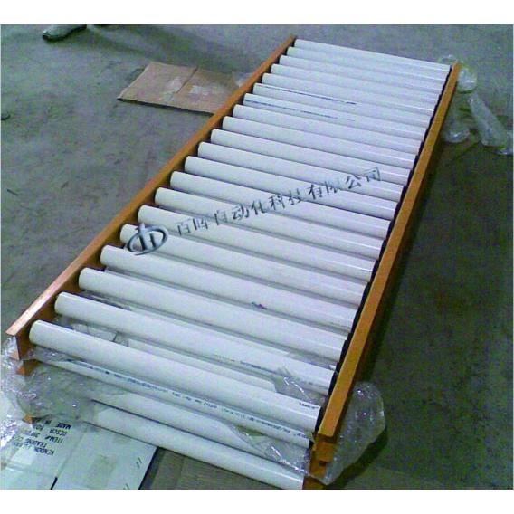 PVC无动力滚筒后包装流水线系统非标滚筒输送带定制封箱输送线