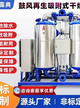 零耗气/微耗气鼓风再生吸附式干燥机空气净化环保冷媒吸干机