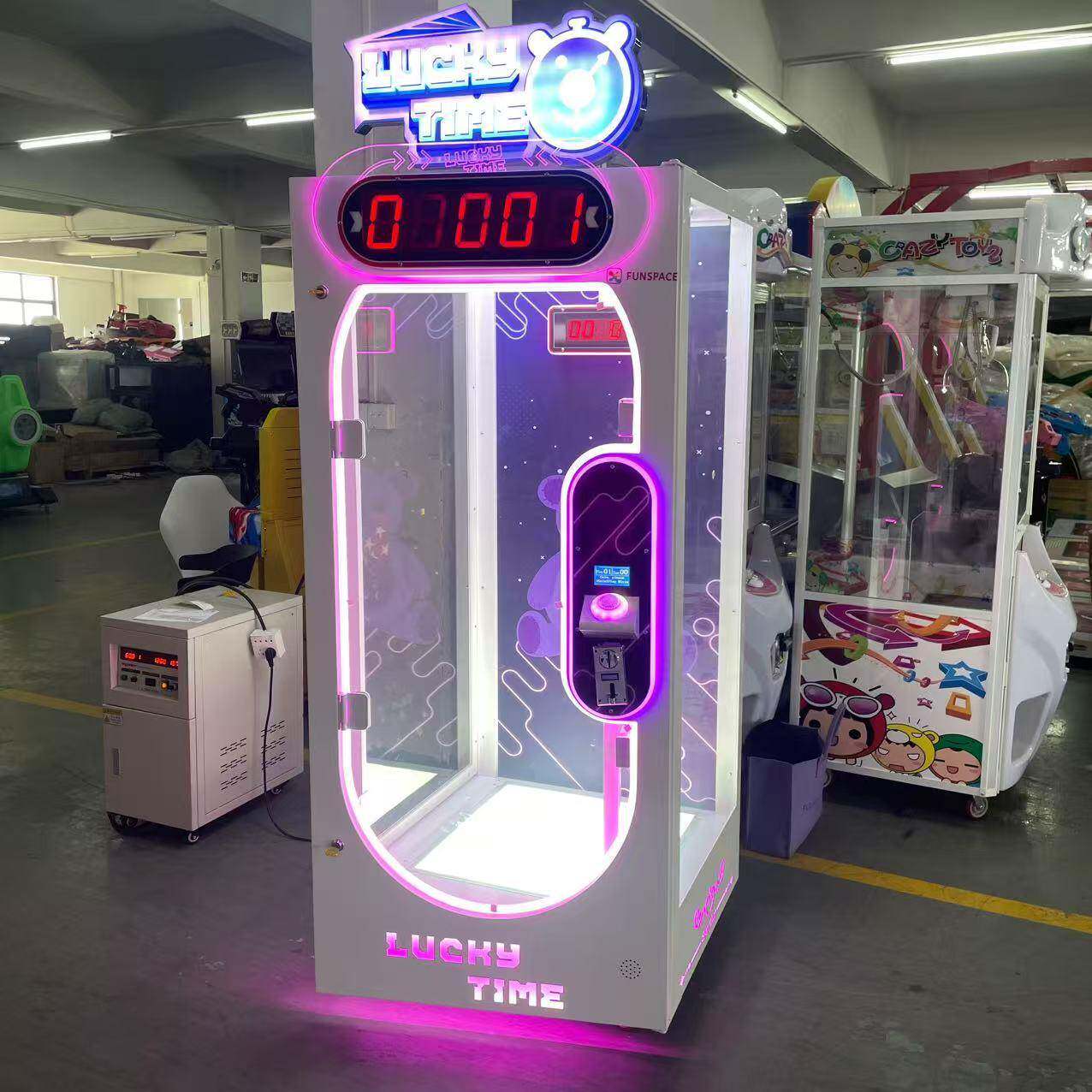 挑战十秒剪刀机商用投币礼品游戏机吊剪大公仔机可出口厂家直销