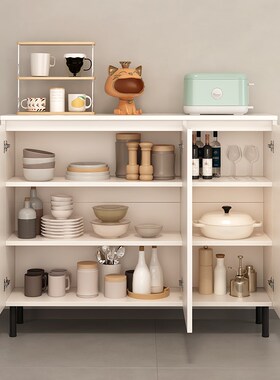 超薄款餐边柜20cmm超窄储物柜实木小型白色置物架定制极窄茶水柜