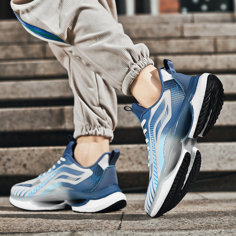 竞速跑步鞋男款超轻o减震跑鞋秋冬透气田径运动鞋青少年休闲鞋