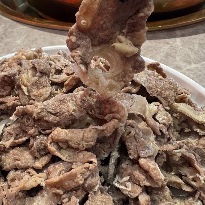 半成品清卤焯水猪肺片(免洗免切)