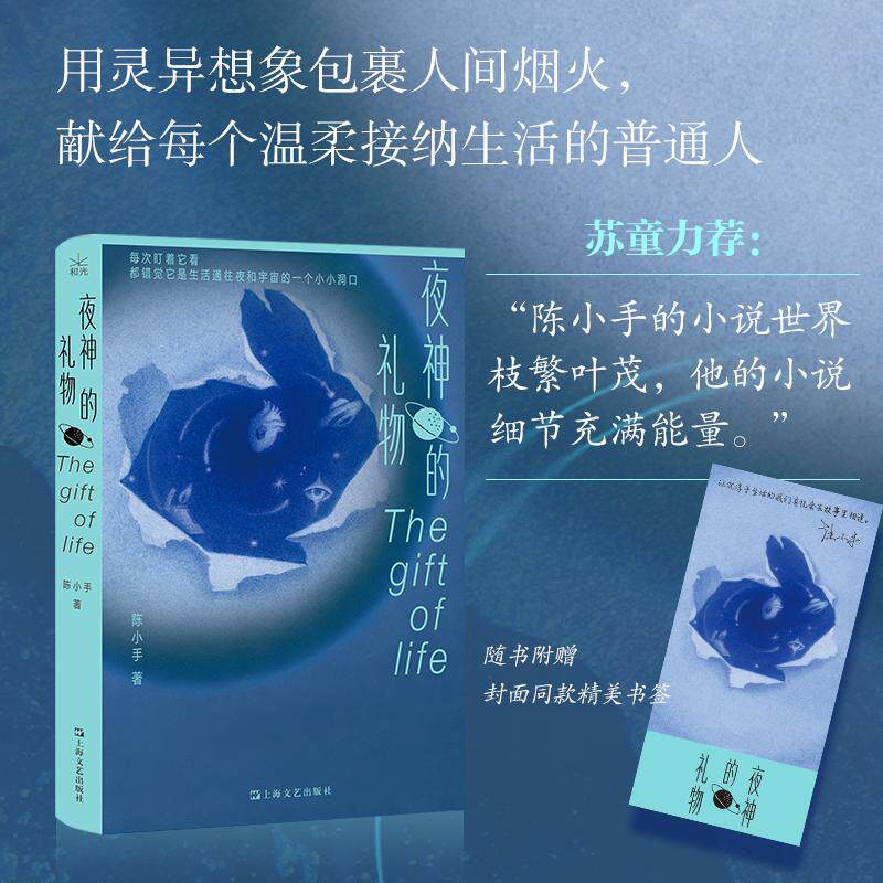 【可开票全新正版】夜神的礼物(苏童力荐的短篇小说家“陈小手的小说世界枝繁叶茂他的小说细节充满能量”献给每个温柔接纳生活的