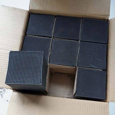 防水蜂窝状活性炭烤漆房工业用鱼缸净化废气处理除甲醛耐水蜂窝碳