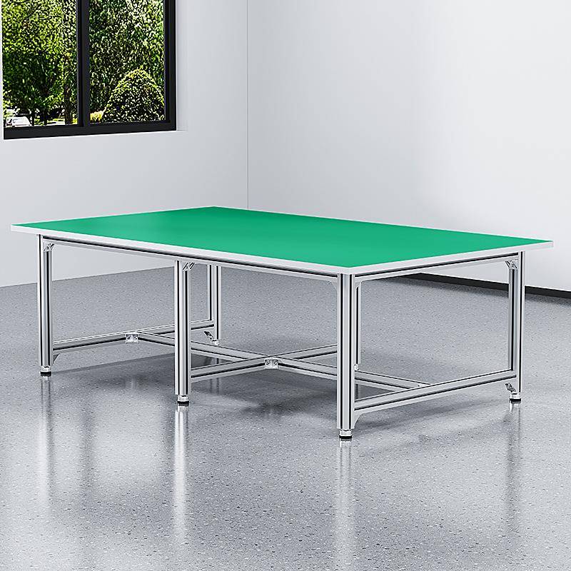 铝合金型材防静电工作台工厂车间生产线打包桌子操作台平面工作台