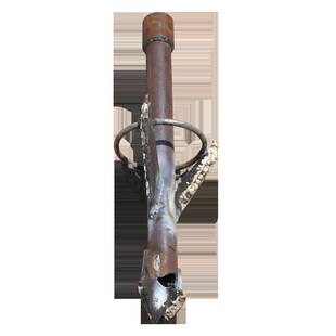 打井设备公分合金钻头小型家用钻井定制钢制合金三叶岩石金刚石