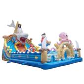 热卖 旺旺队儿童充气城堡室外大型蹦蹦床新款 冲气滑梯屋淘气堡