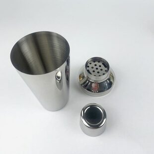 不锈钢三段式 调酒壶 摇酒器500 750ml雪克杯酒吧工具美式