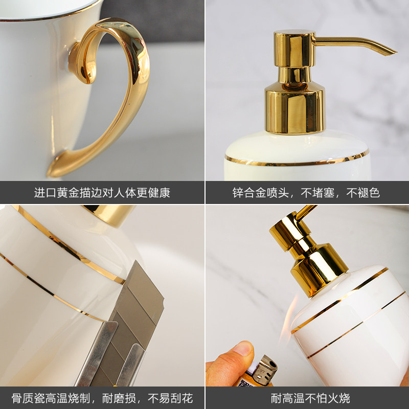 卫浴五件牙刷杯洗漱杯用品骨瓷刷牙杯漱口杯浴室洗漱装,家庭/个人清洁工具,洗漱杯,淘宝优惠券,粉丝福利购,淘宝优惠卷