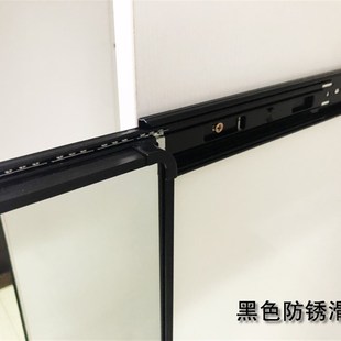 平移式平拉镜伸缩镜全身镜推拉镜平移镜穿衣镜衣橱试衣镜镜