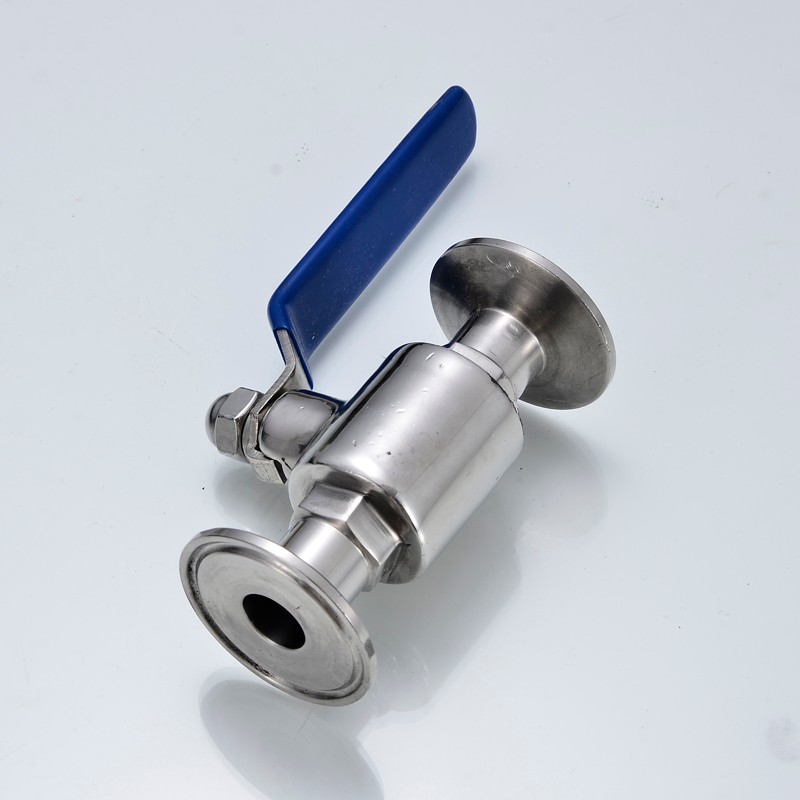 /1 卫生级快装球/食品级直通球/不锈钢卡箍式卡盘式球