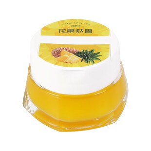 车载香膏汽车固体香水座车用香薰空气新剂桂菠萝白玉兰味