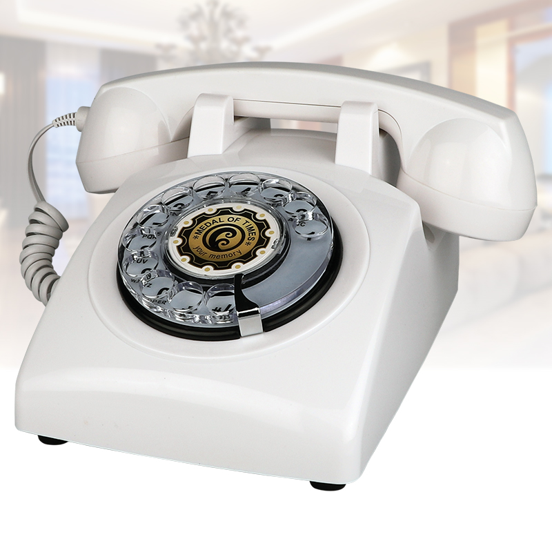 复古仿古欧式电话机座机老式古董中式时尚创意家用有线固定电话机