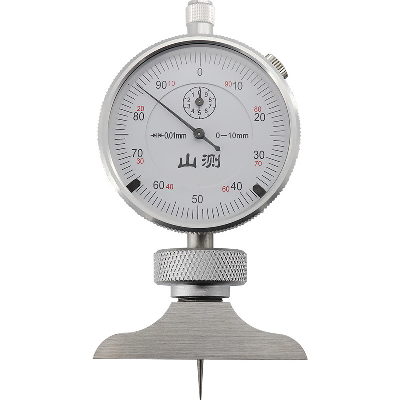 数显深度表 机械指针式深度规 计 电子深度百分表千分表深度表座