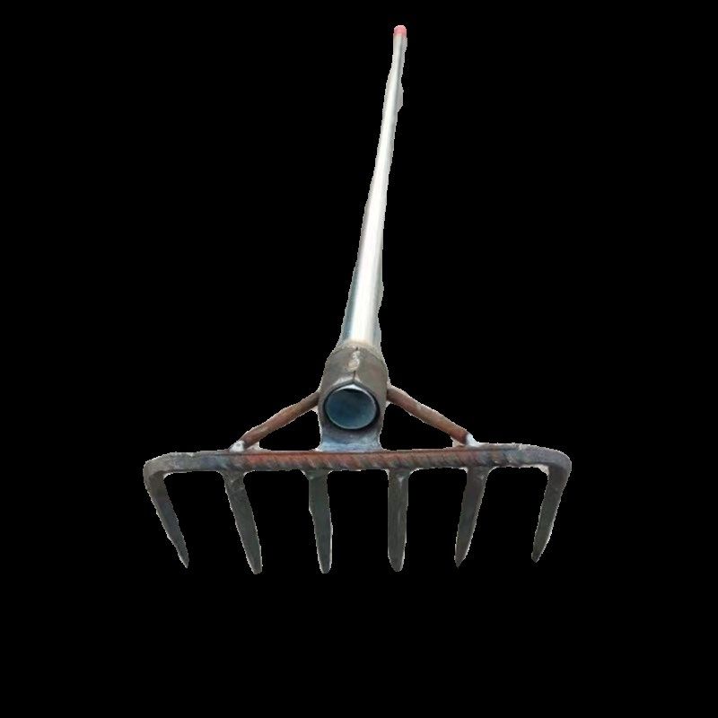 齿钉耙锄头钢铁锄头齿钉耙锄耙子齿锄头钩垃圾杂草钉耙锄头,农机/农具/农膜,耙子,淘宝优惠券,粉丝福利购,淘宝优惠卷