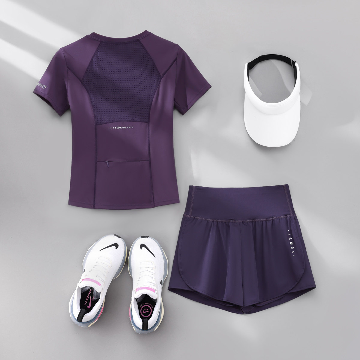 专业跑步女运动套装2025夏季新款高级感瑜伽服短袖速干健身服