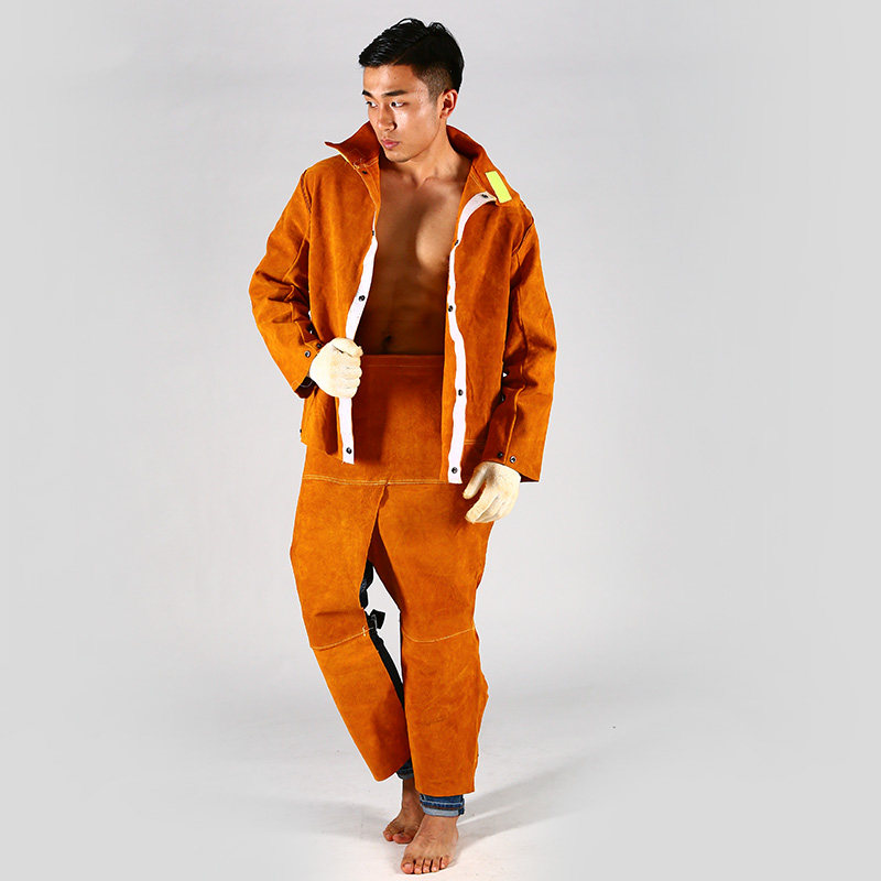 牛皮电焊工作服 围裙焊工青年防护装备防护服 阻燃隔热防烫耐温,居家日用,防护服,淘宝优惠券,粉丝福利购,淘宝优惠卷