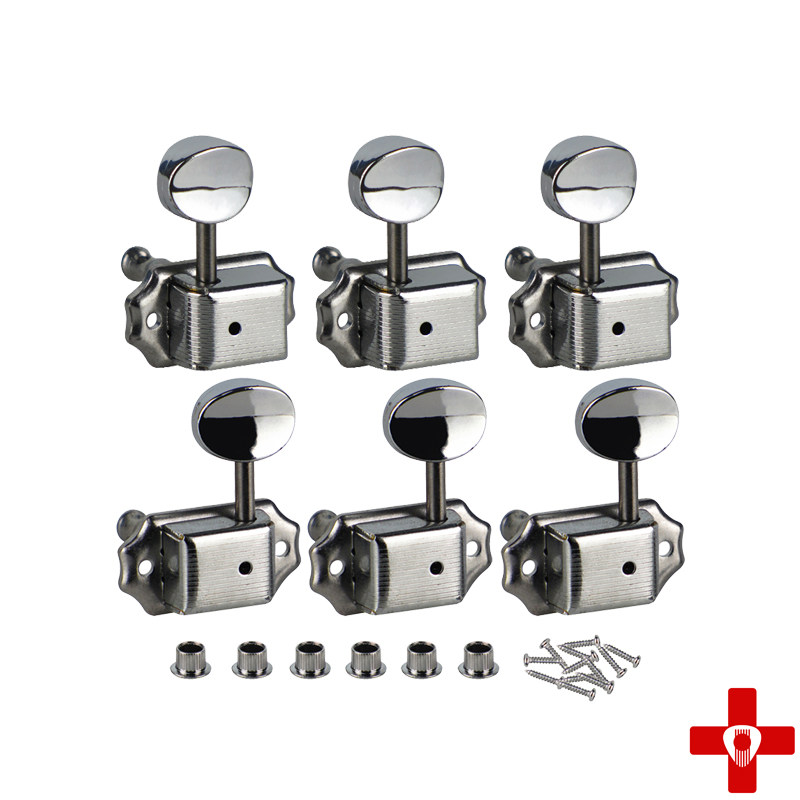 吉他调音钮l电吉他旋钮弦钮全封闭琴钮卷弦器弦准菱形全金属