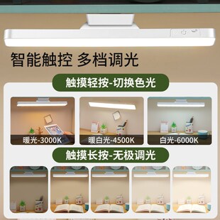 台灯大学生宿舍护眼学习酷毙灯书桌磁吸充电续航久女生寝室灯