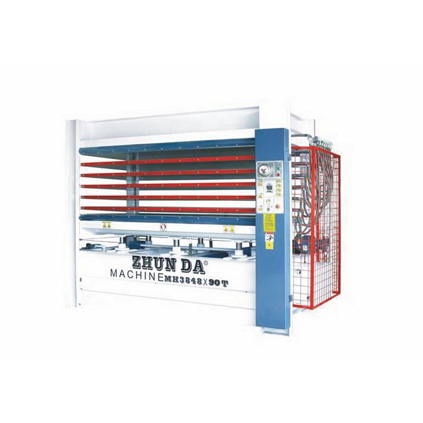 机械厂家直供防火门板热压机层压机货源木工机械