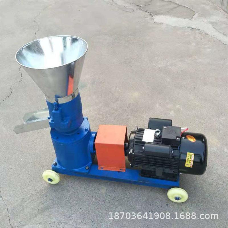 家用鸡鸭鱼猪饲料机兔子牛羊养殖颗粒机升级款小型饲料机