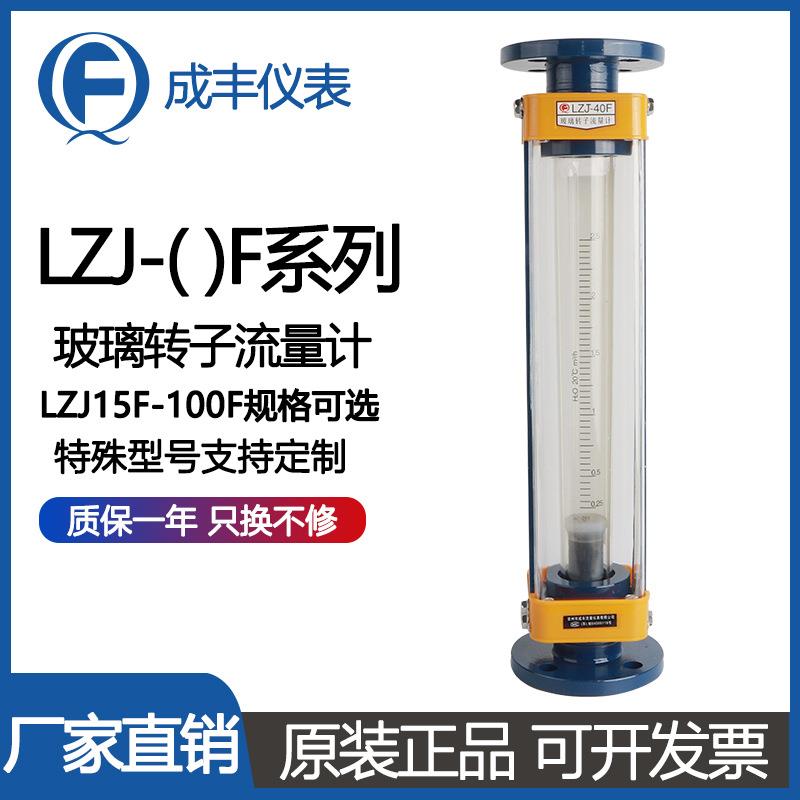 高精度LZJ-40F玻璃转子流量计左进右出特制氧气流量计设备配套