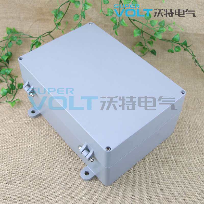 铝防水盒340*235*120合页铰链型金属防水盒 金属铸铝接线盒