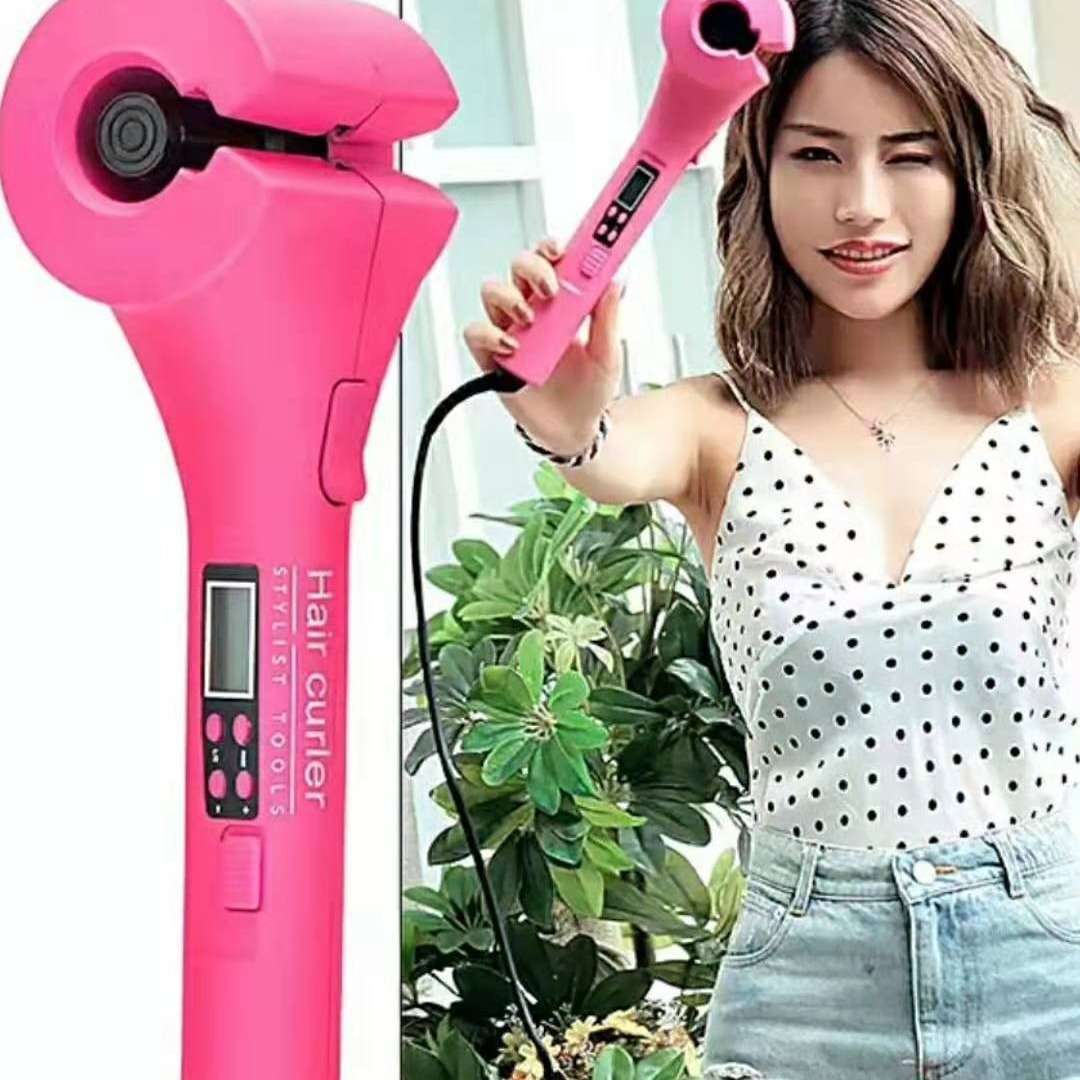 三代全自动卷发器液晶屏显示卷发棒不伤发梨花大卷卷发器自动