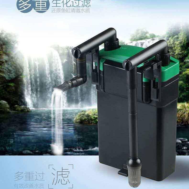 佳璐HBL-801 HBL-802 HBL-803鱼缸壁挂式过滤器水族箱外置过滤桶