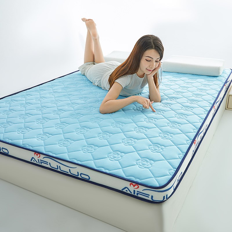 A类加厚乳胶床垫软垫家用学生宿舍记忆海绵单人立体褥子榻榻米垫