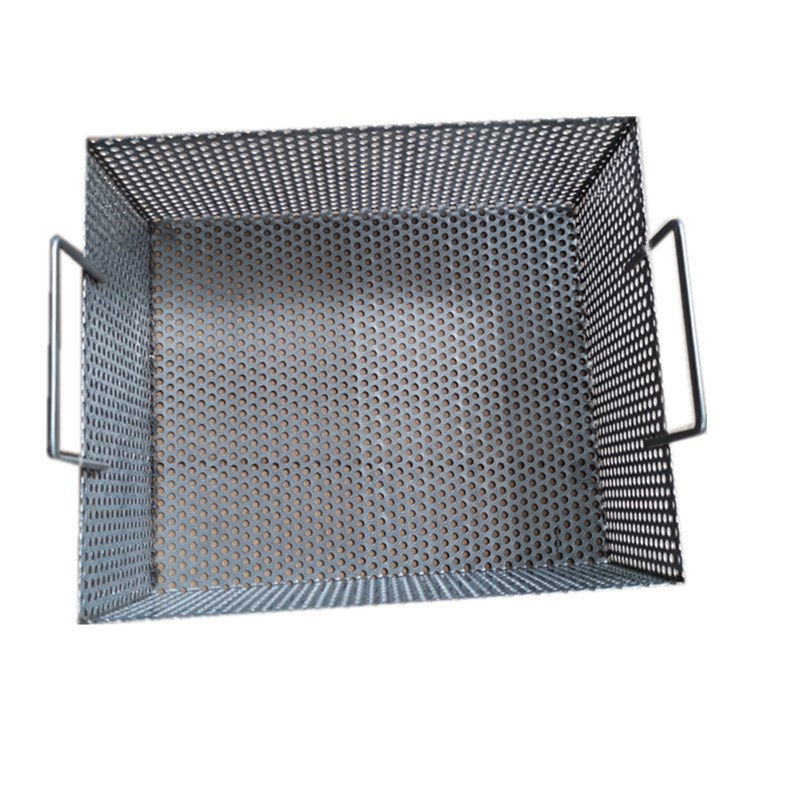 定做304不锈钢零件清洗筐316L实验室耐高温灭菌网筐不锈钢网篮