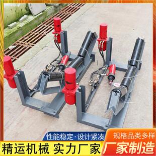 全自动液压纠偏装置输送带偏移纠正B1200机械式纠偏支架托辊调偏