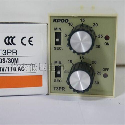 开普KPOO 双时间循环时间继电器 T3PR 30S/30M 110V/220VAC
