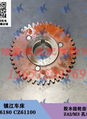 镇江车床 C630A CZ6180 CZ61100 胶木挂轮齿轮42-53-76-88-96齿
