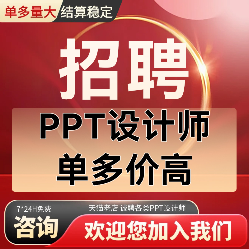 ppt接单兼职招聘微课制作基础教育精品课在家副业ppt代制作医学