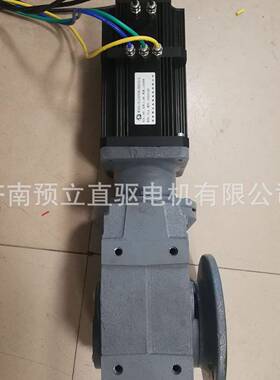 直流伺服减速电机1100W48V40转带24V失电抱闸