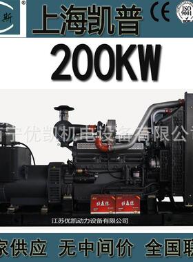 广西厂家200KW柴油发电机组全铜无刷发电机KP9D310D2