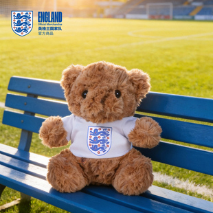 【官方正版】英格兰国家队 | 大熊玩偶球员印号毛绒玩具周边