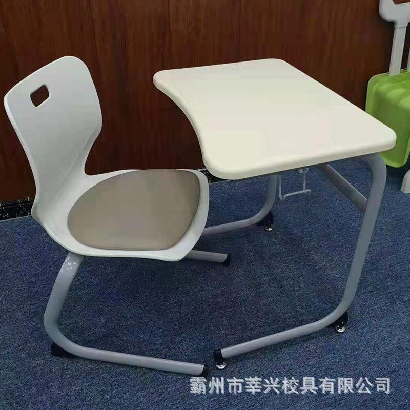 厂家直供培训班中小学生教室家用辅导班桌椅学习桌学校单人课桌椅