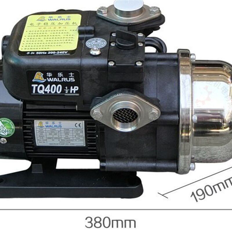 台湾华乐士水泵 TQ400 原装 全自动家用增压泵电子稳压加压机
