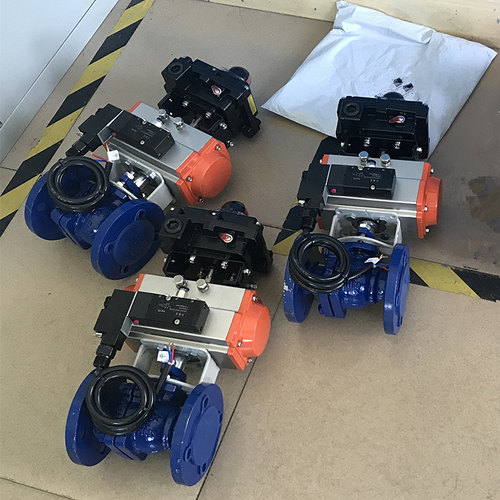 Q641F46-16C气动衬氟球阀耐酸碱防腐蚀铸钢内四氟防爆调节切断阀