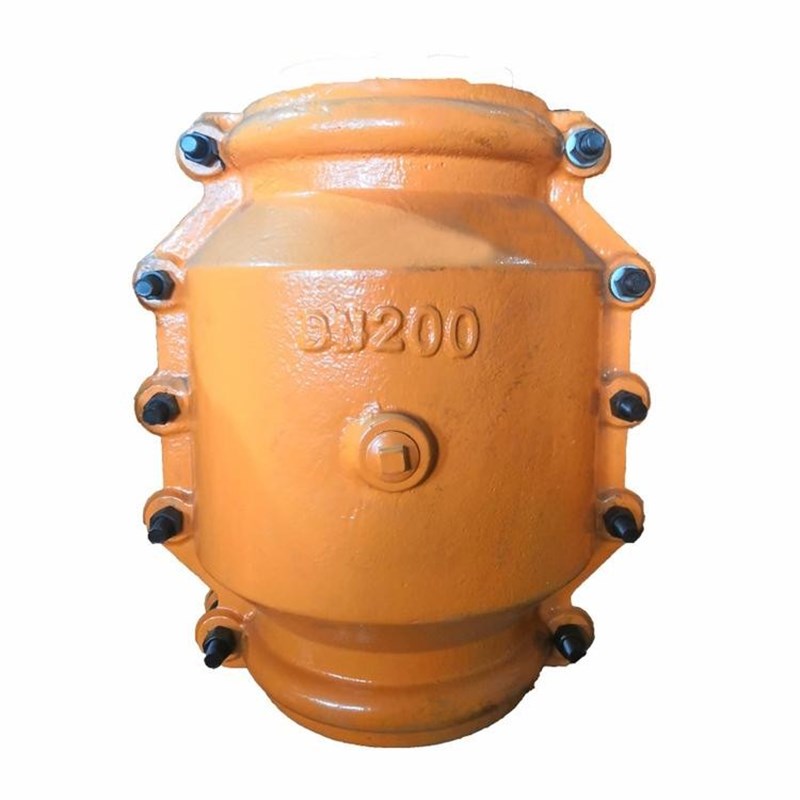 开边快接哈夫节包大头水管抢修器大肚球墨铁管道接头DN100150200