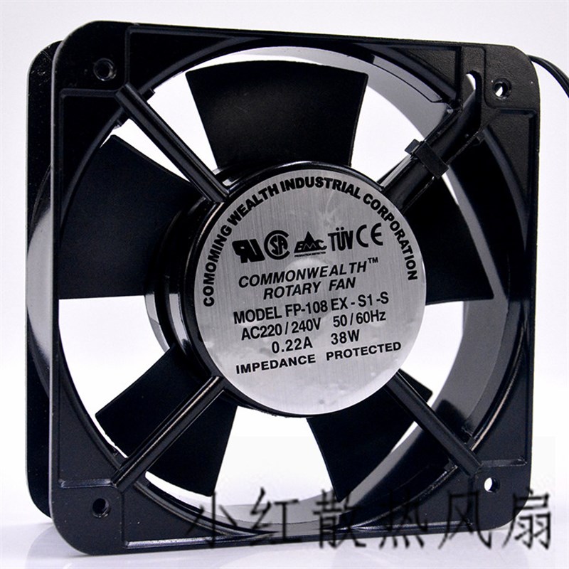 原装三协 FP-108 EX-S1-S 15050 220V 15CM 机柜滚珠 散热风机